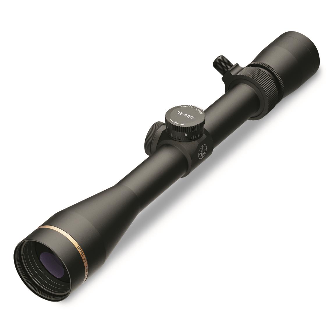 Leupold VX-3HD 3.5-10x40mm CDS-ZL Rifle Scope, SFP Duplex Reticle