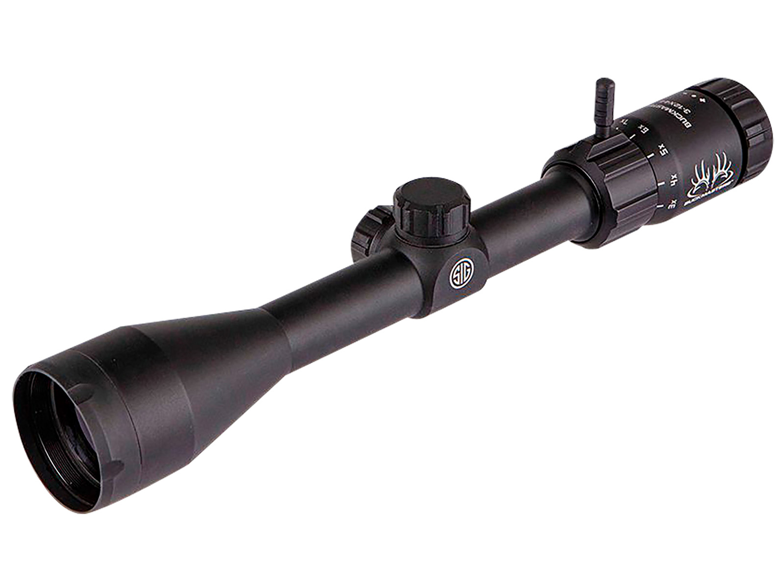 Sig Sauer Buckmaster Rifle Scope 3-12x44mm BDC Reticle