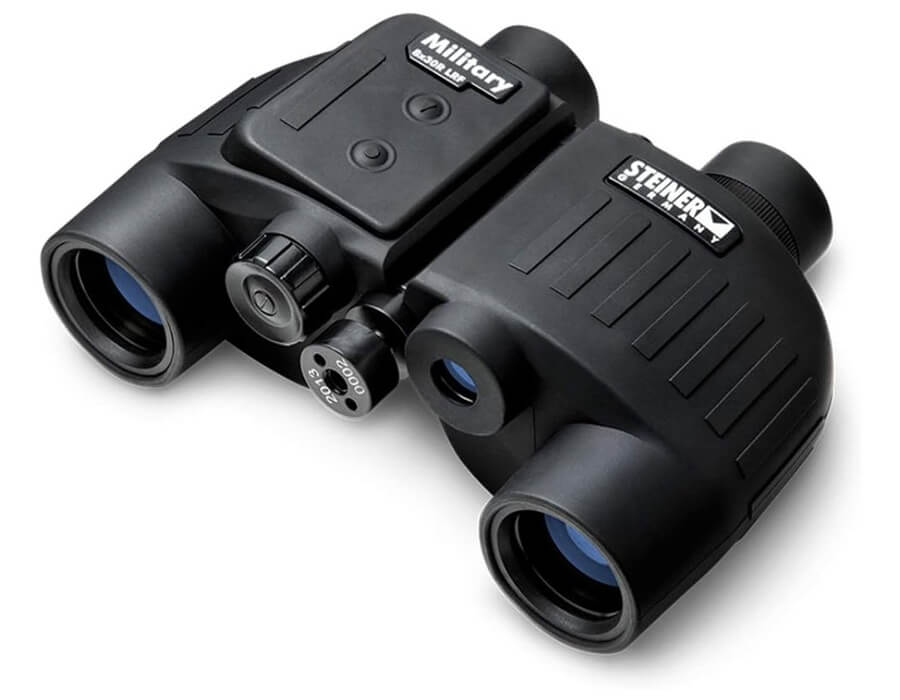 Steiner Military M830r LRF Binoculars with Rangefinder (Black)